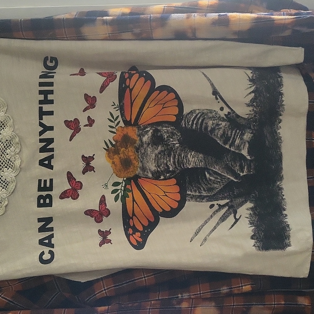 Jaded Gypsy " can be anything" blouse.